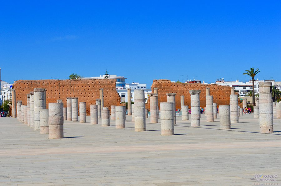 Rabat, Hassan Mosque, Morocco